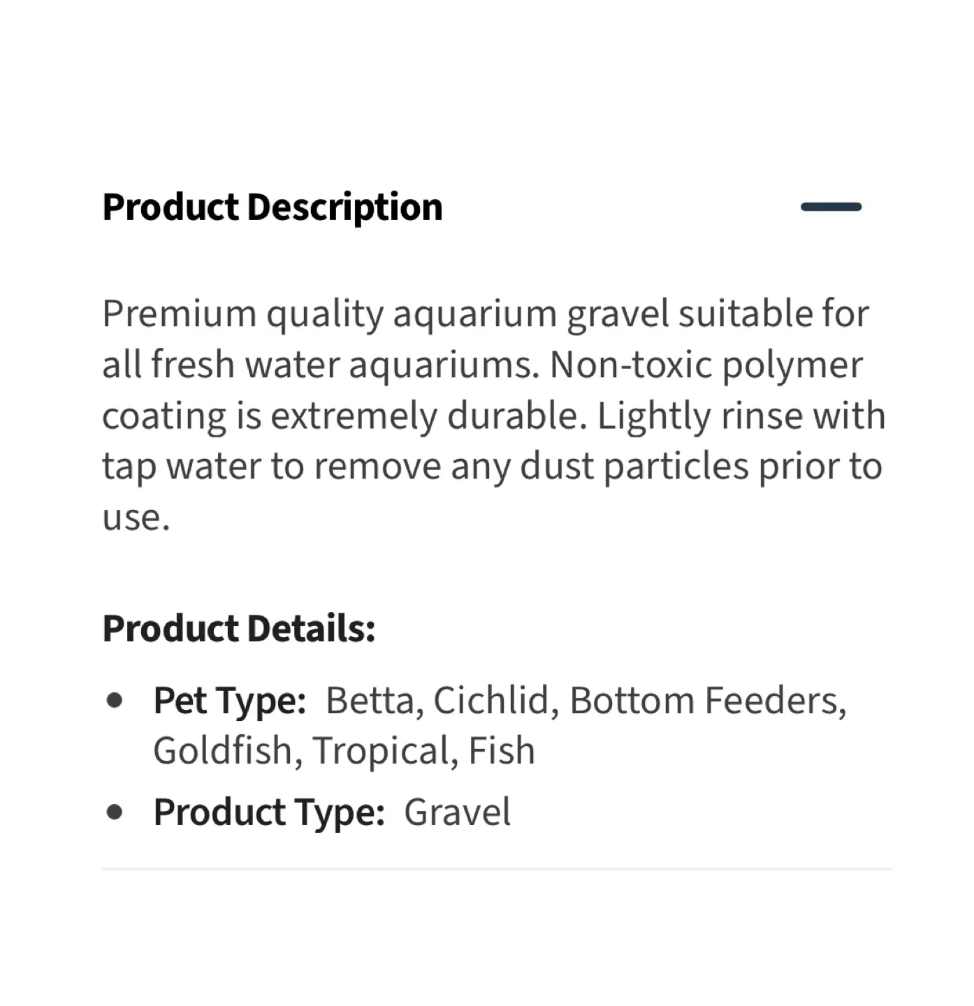 🐠 Premium Aquarium Aggregates/gravel image indicator(5)