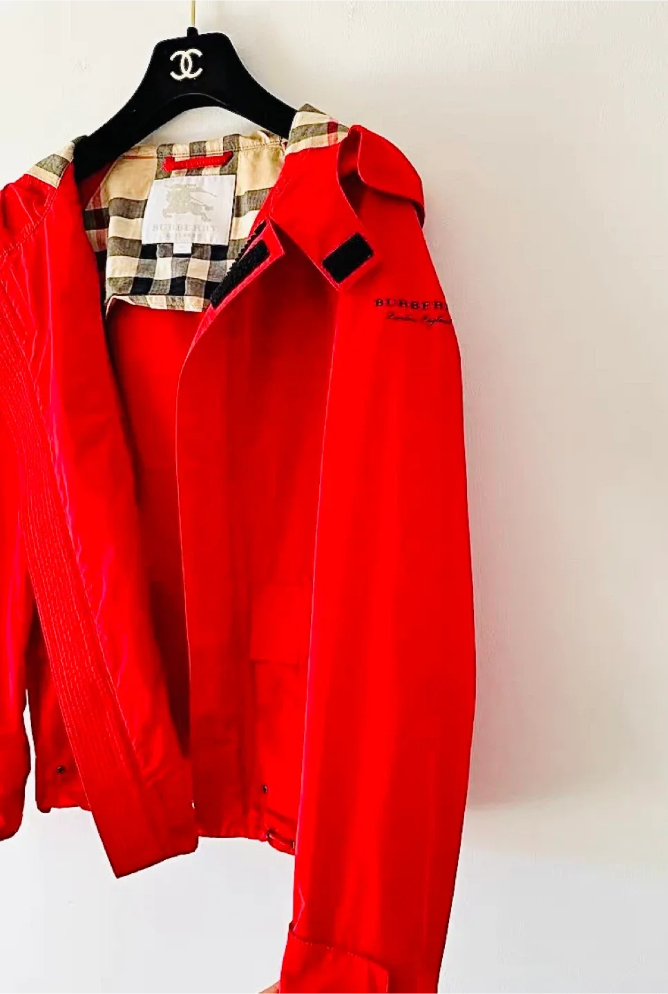 Burberry Children Red Jacket Size 12Y image indicator(4)