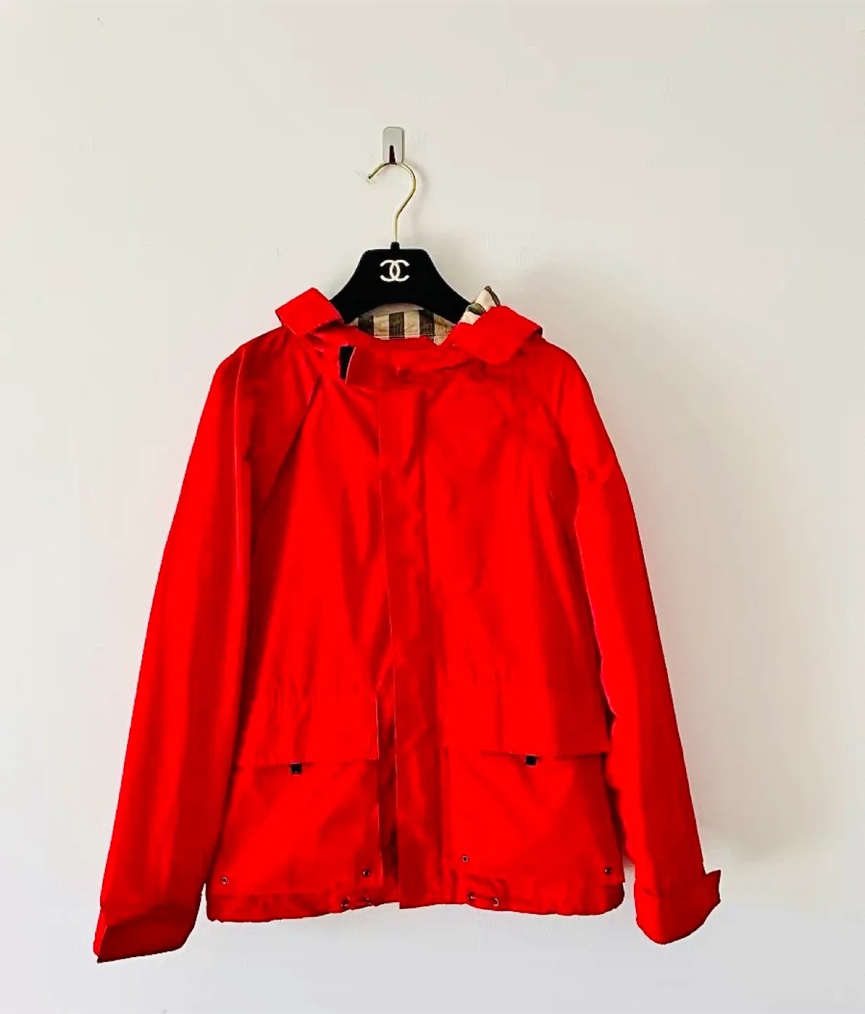Burberry Children Red Jacket Size 12Y