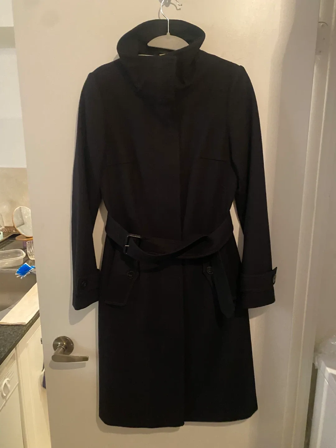 Burberry London Black Wool Coat image indicator(4)