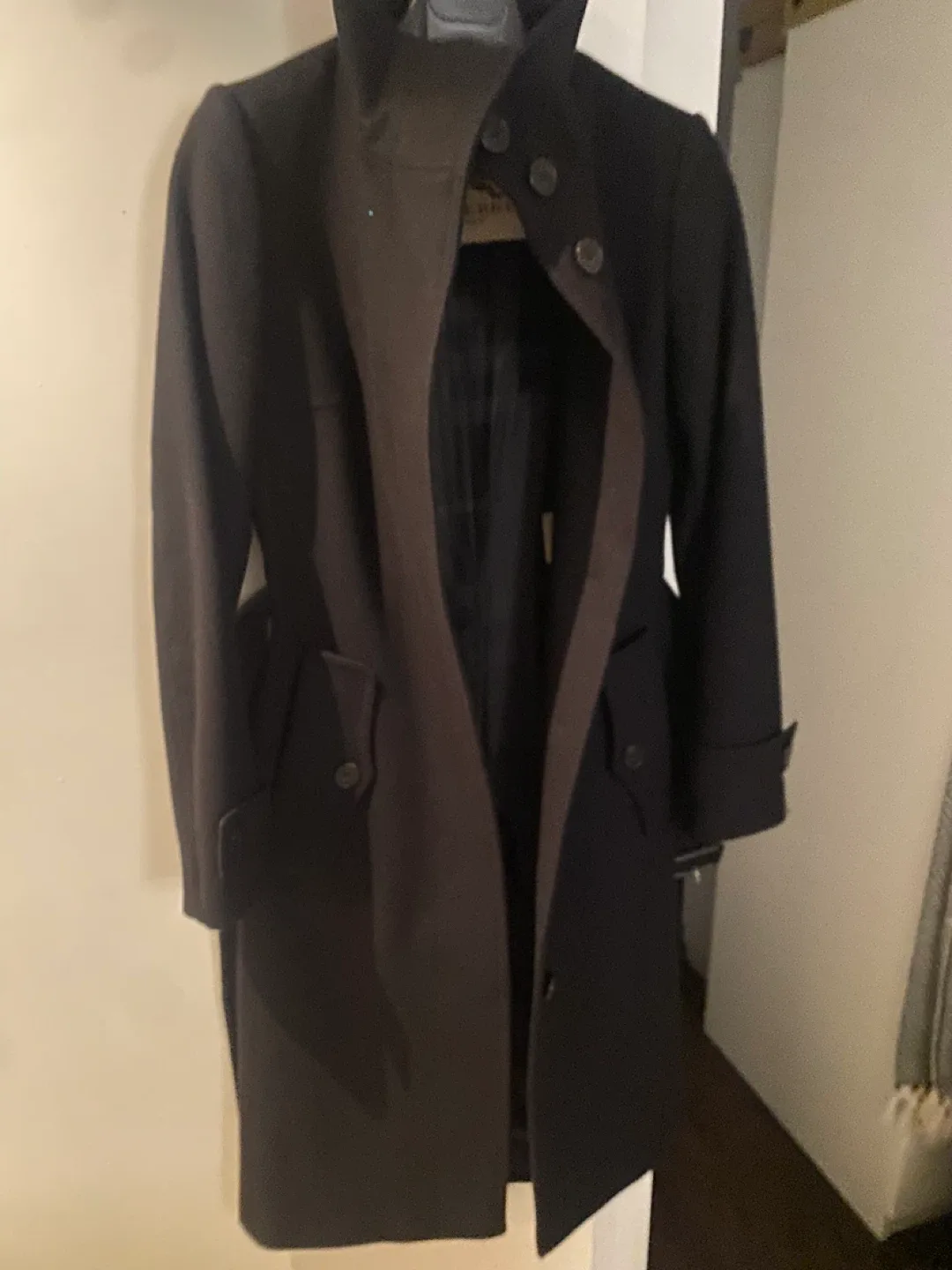 Burberry London Black Wool Coat image indicator(6)
