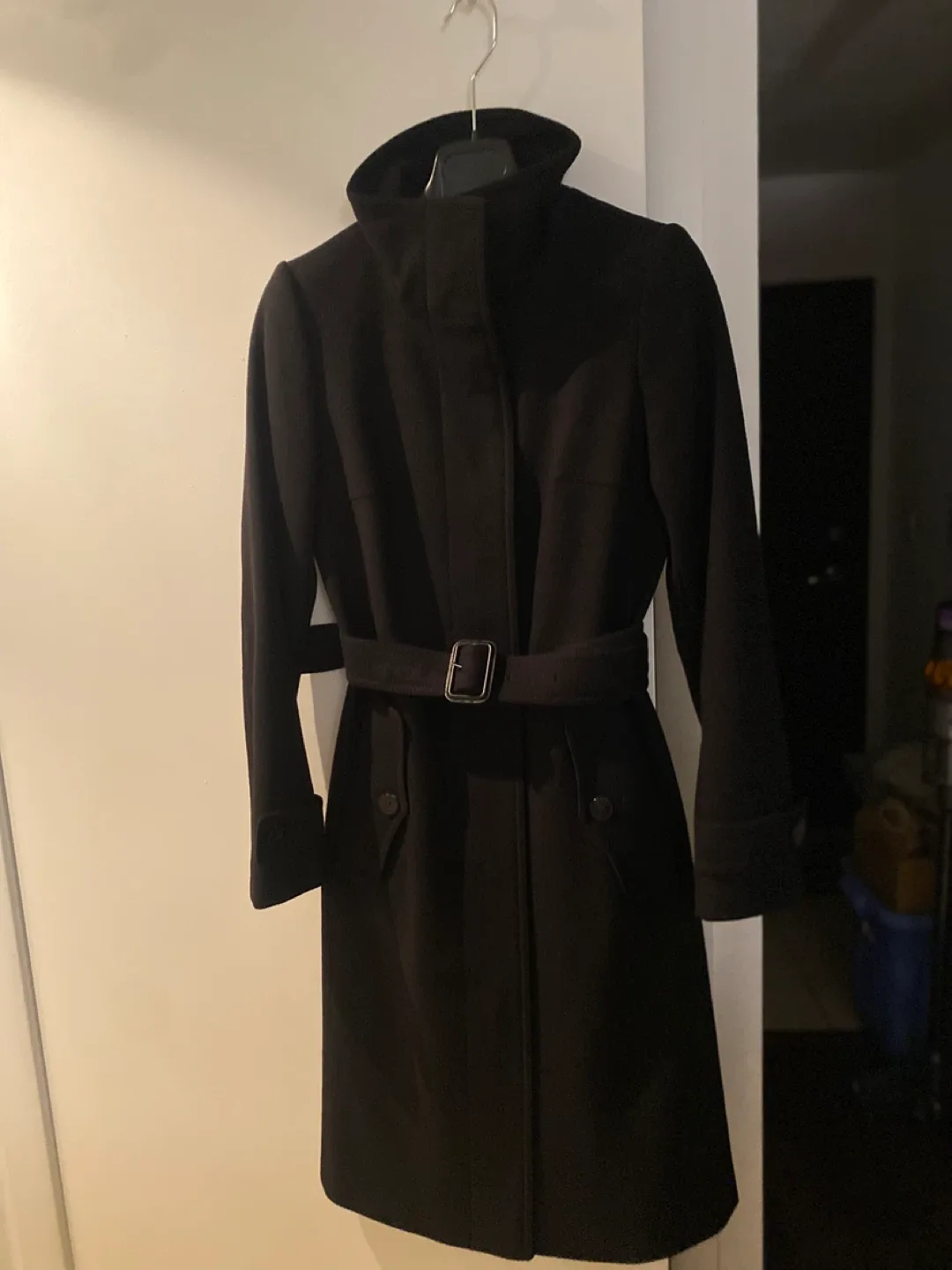 Burberry London Black Wool Coat image indicator(2)