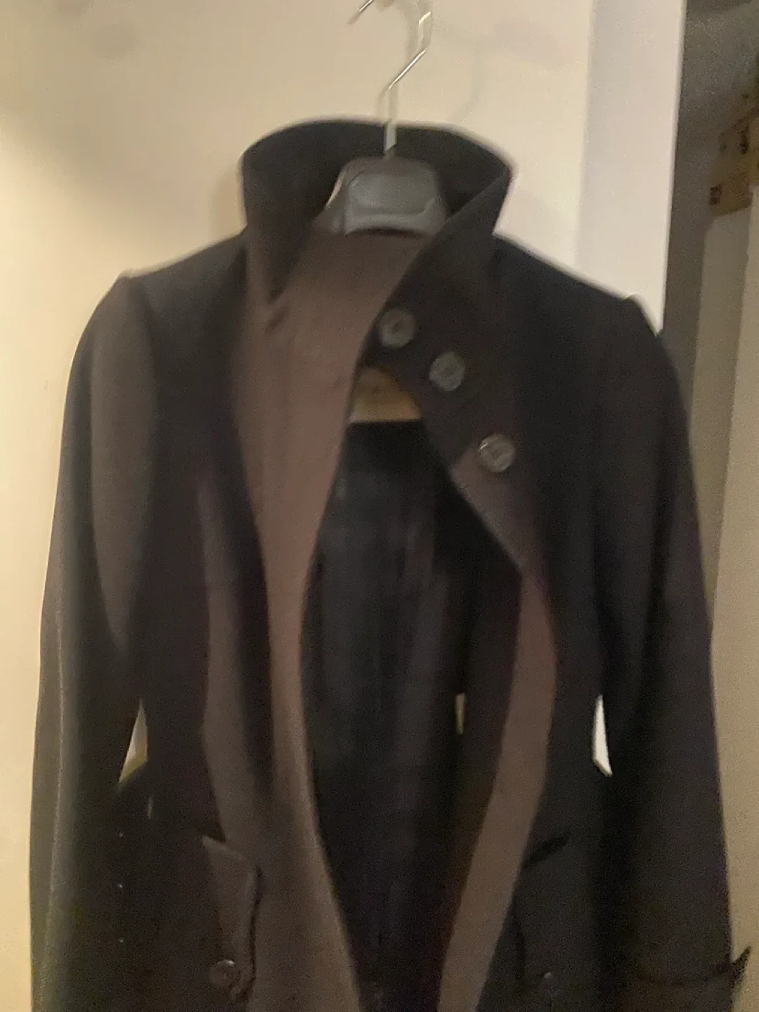 Burberry London Black Wool Coat image indicator(5)