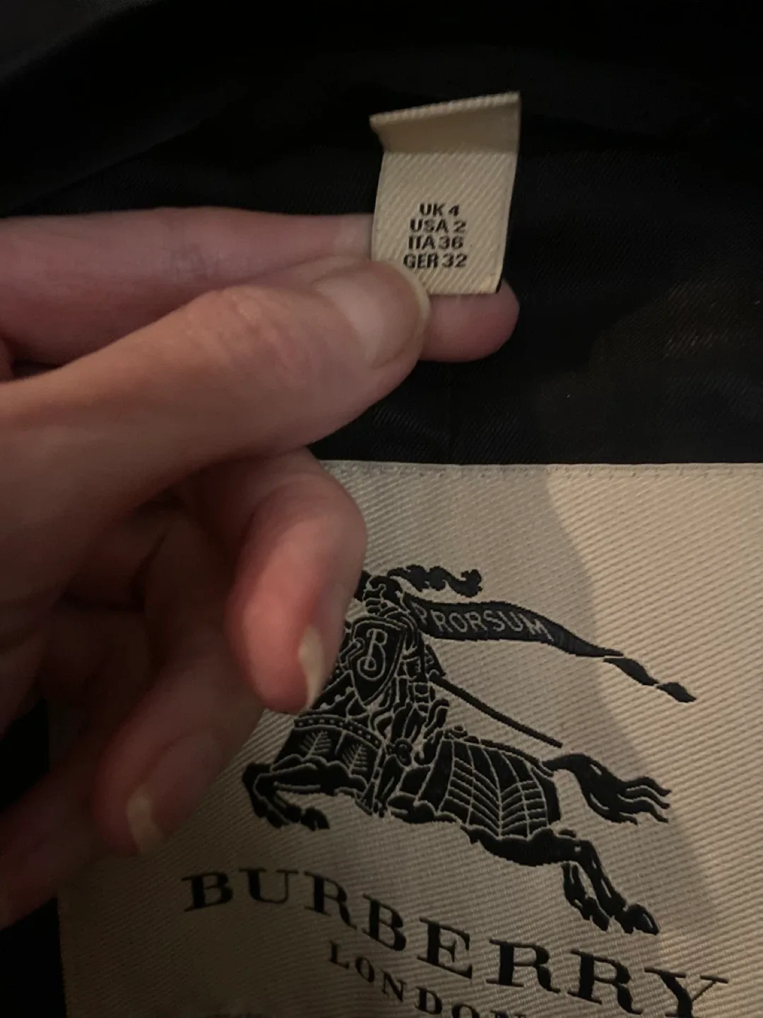 Burberry London Black Wool Coat image indicator(7)