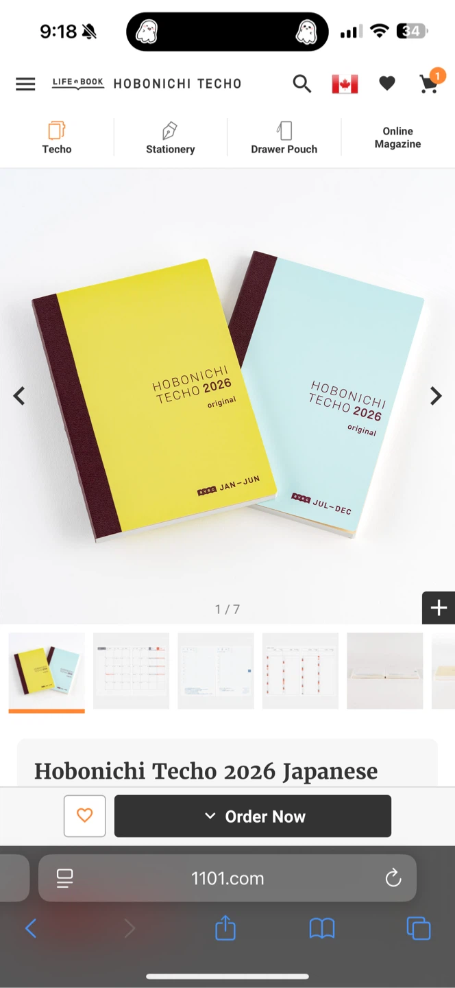 Hobonichi Techo 2026 Japanese Journal Planner - New! - photo 3