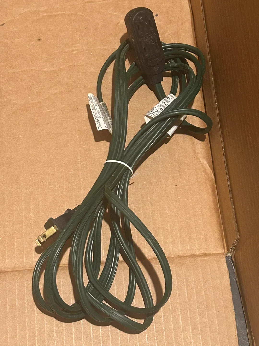 Green Extension Cord