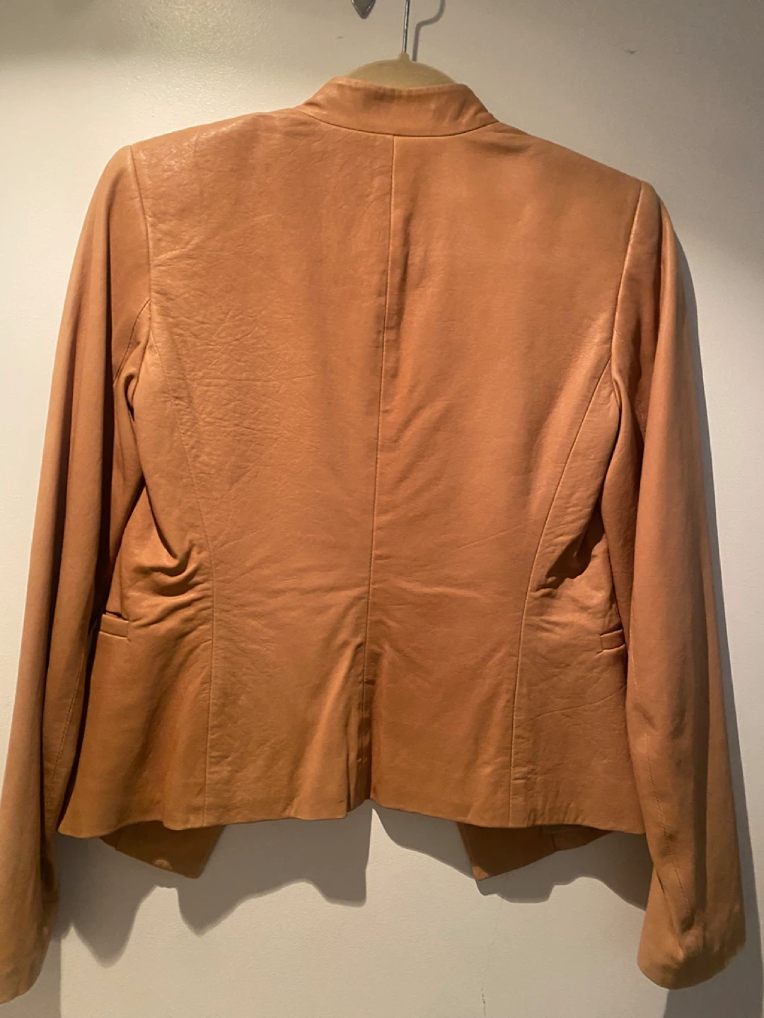 Theory Leather Jacket - Size 2 - photo 2