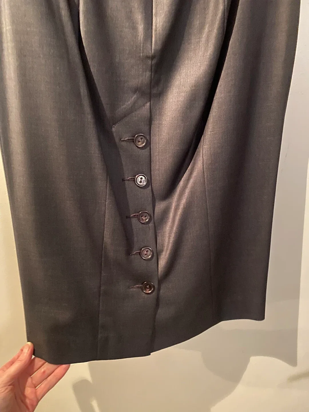 BEBE GREY Skirt Suit Set image indicator(6)