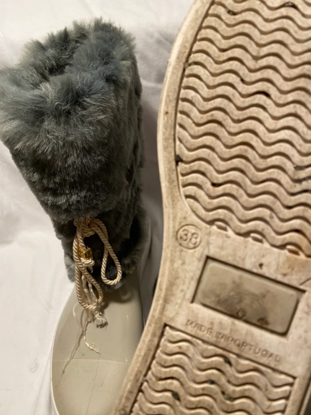 Faux Fur Trimmed Boots - Size 38 image indicator(4)