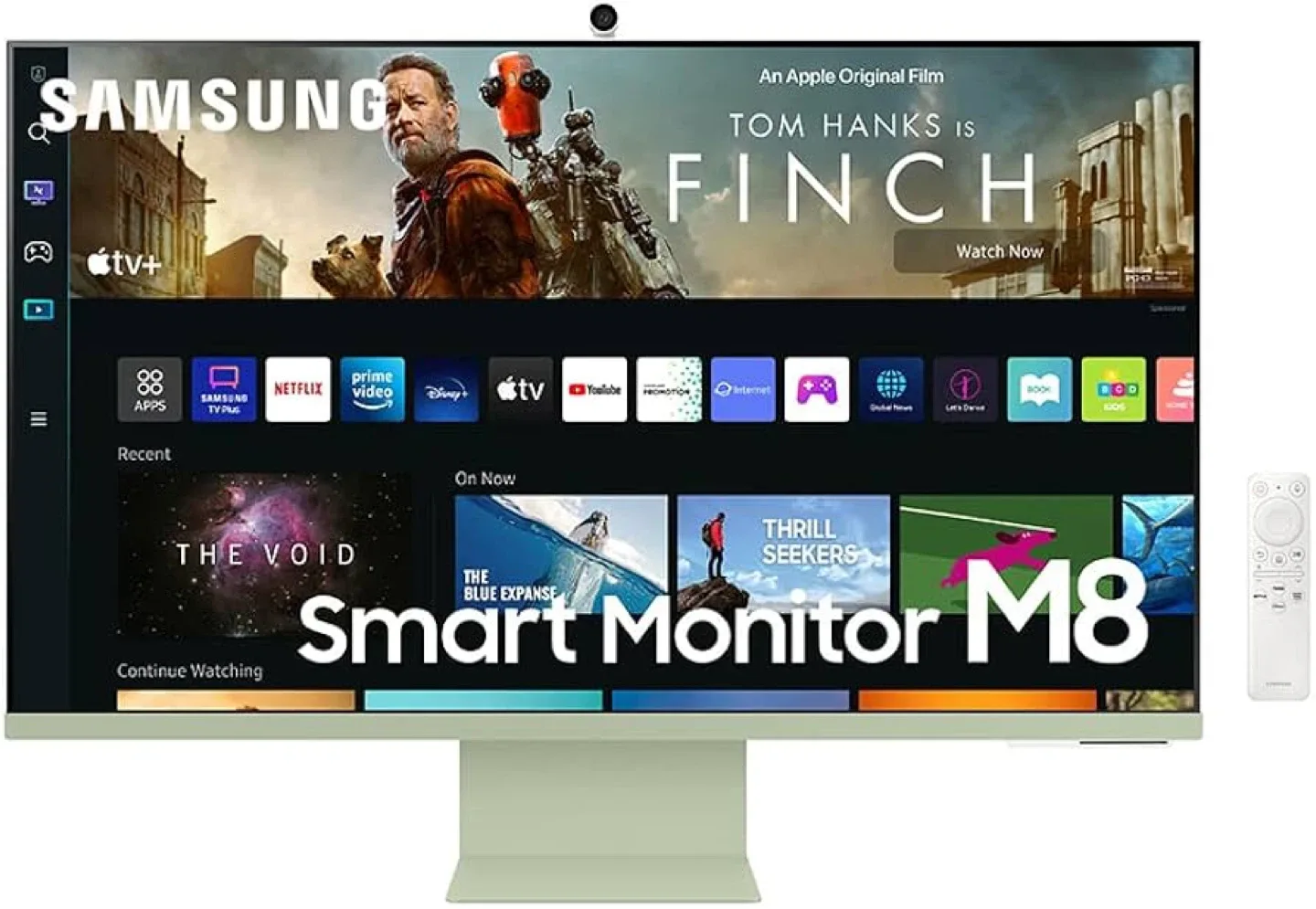 Samsung 32" M8 Smart Monitor in Spring Green image indicator(2)