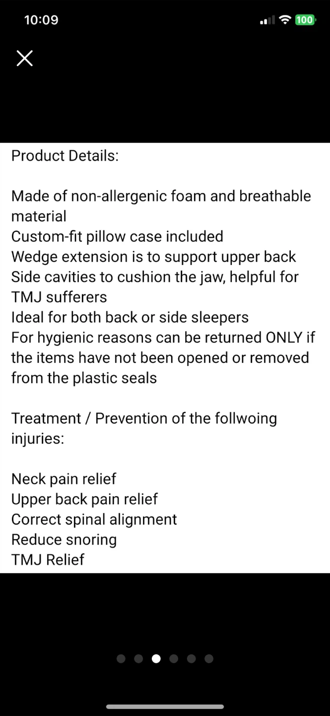Therapeutica Cervical Sleeping Pillow - Large - photo 3