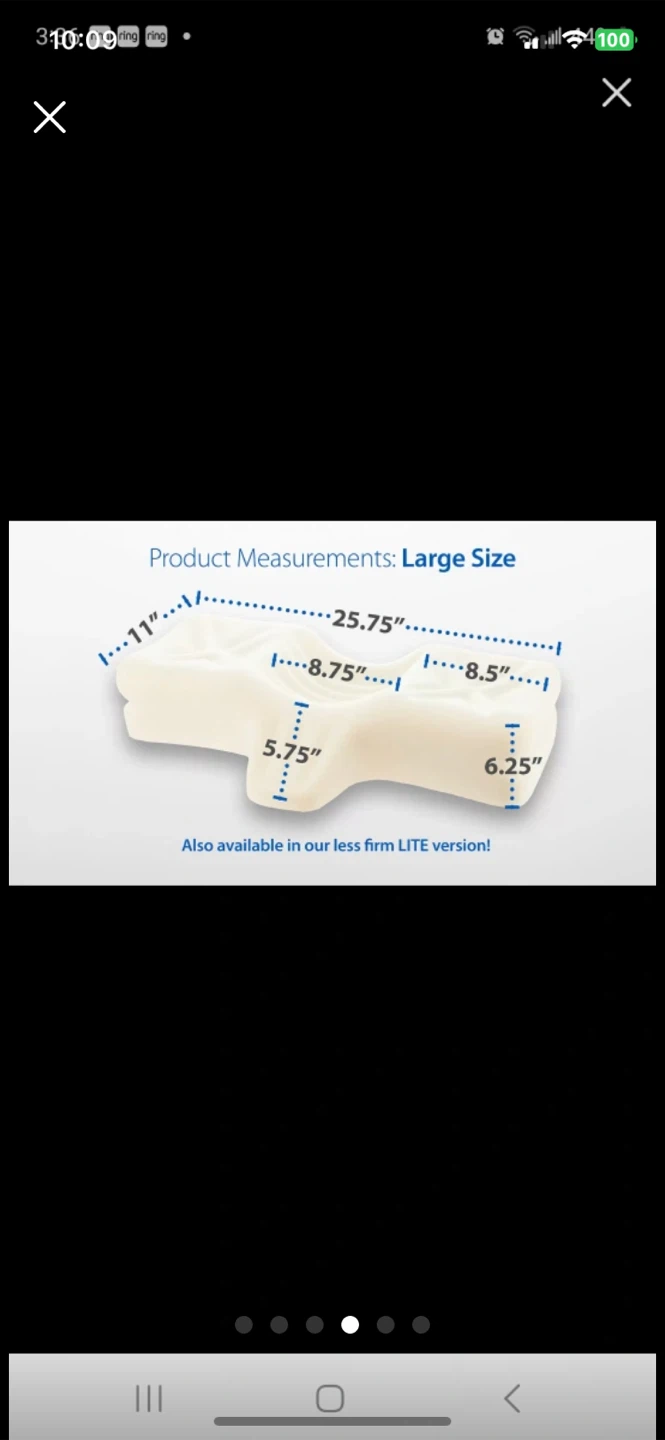 Therapeutica Cervical Sleeping Pillow - Large - photo 4