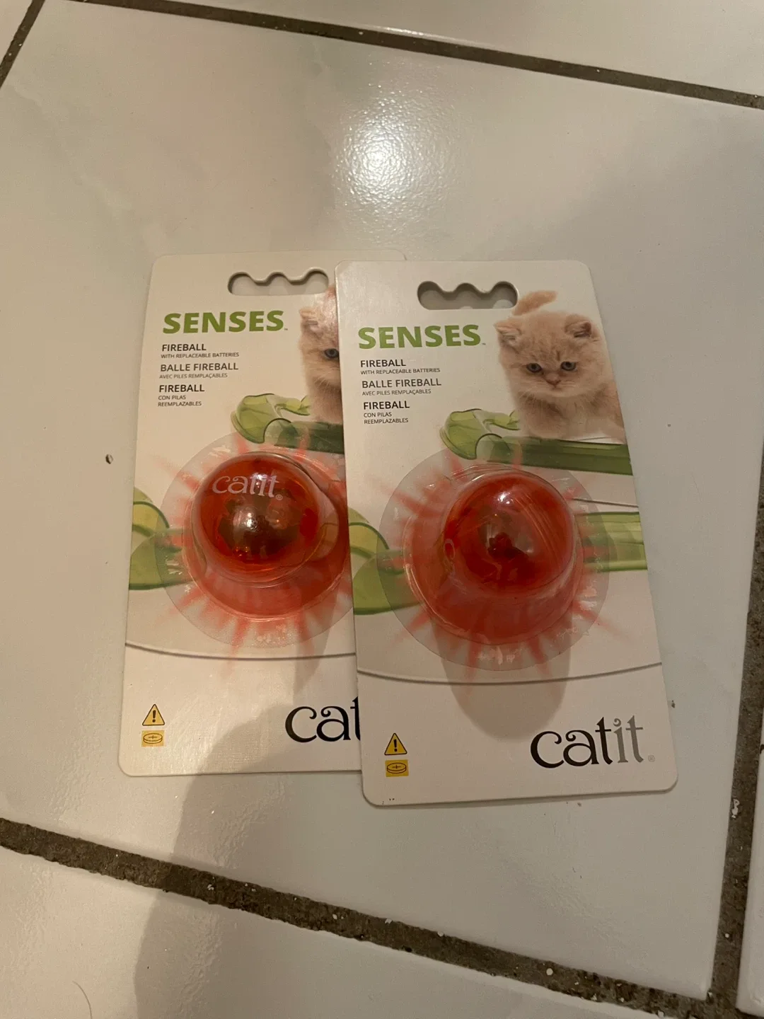 Brand New Cat Fireball Toy