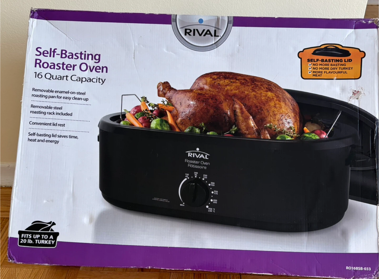 Rival Roaster Oven Rotisserie 16 Quart Capacity - photo 2