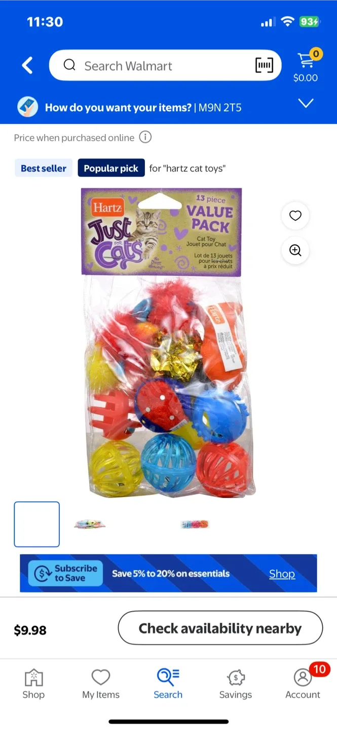 Brand New Cat MultiPack Toys Lot image indicator(4)