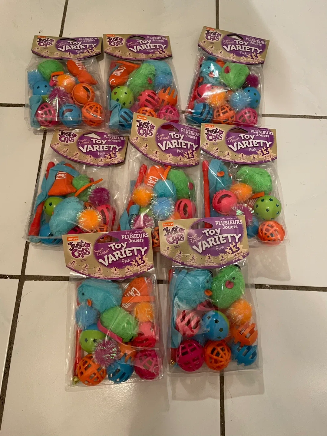 Brand New Cat MultiPack Toys Lot