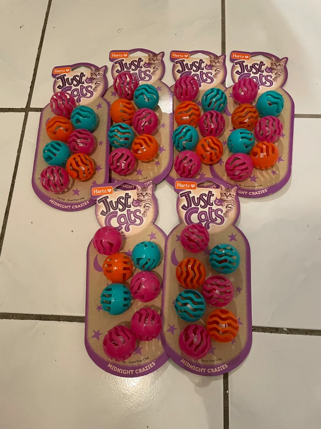 Brand New Cat Ball Toys Lot