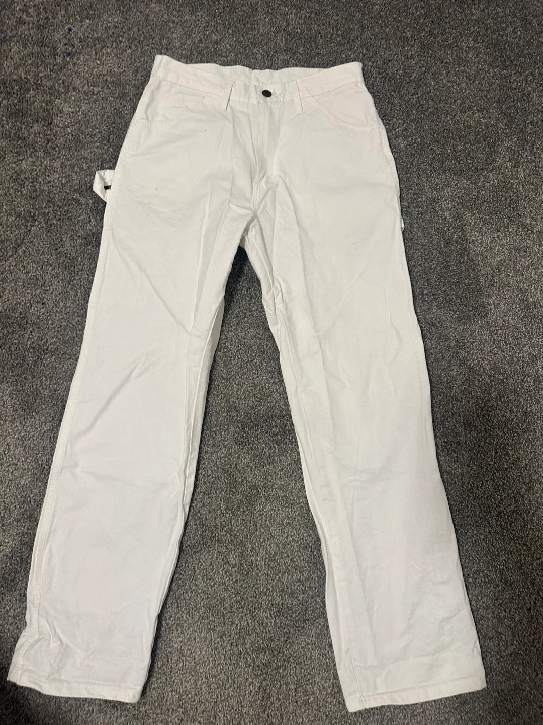 Dickies White Painter Pants Size 30x32