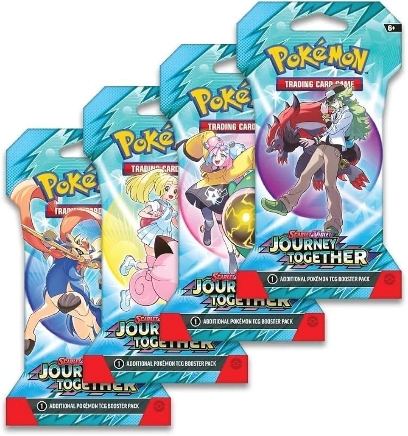 2 Pokémon Scarlet & Violet - Journey Together 1-Pack Blister