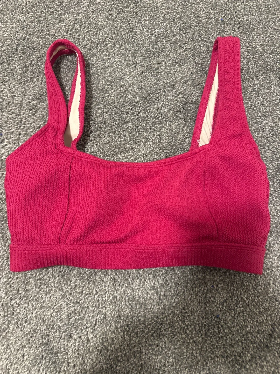 Joe Fresh XS Pink Bikini Top