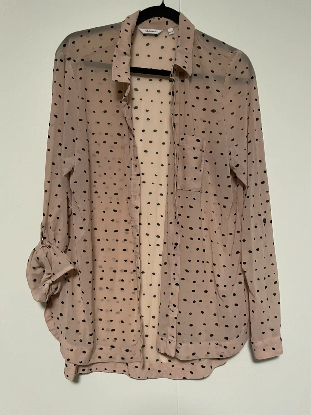 Reitmans XL/TG Polka Dot Blouse