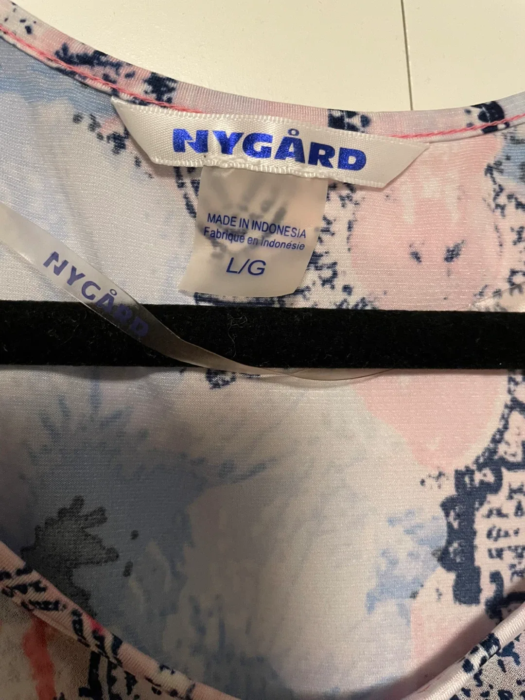 Nygård Floral Print Tunic - Size L/G image indicator(2)