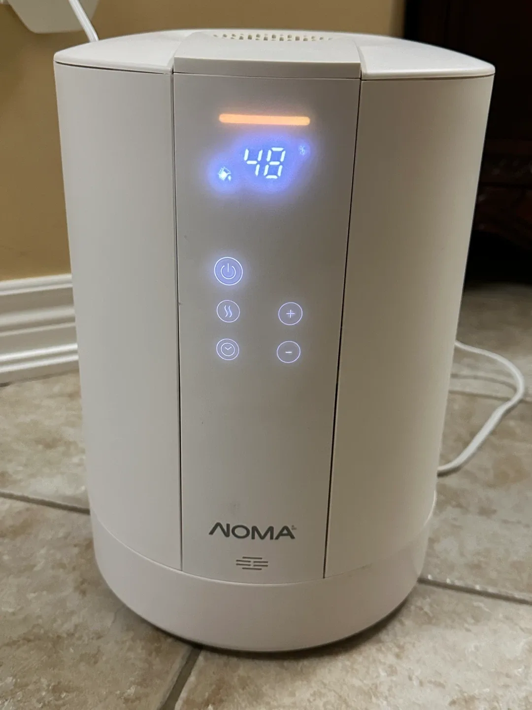 NOMA Self-Sanitizing Warm Mist Humidifier with Digital Controls