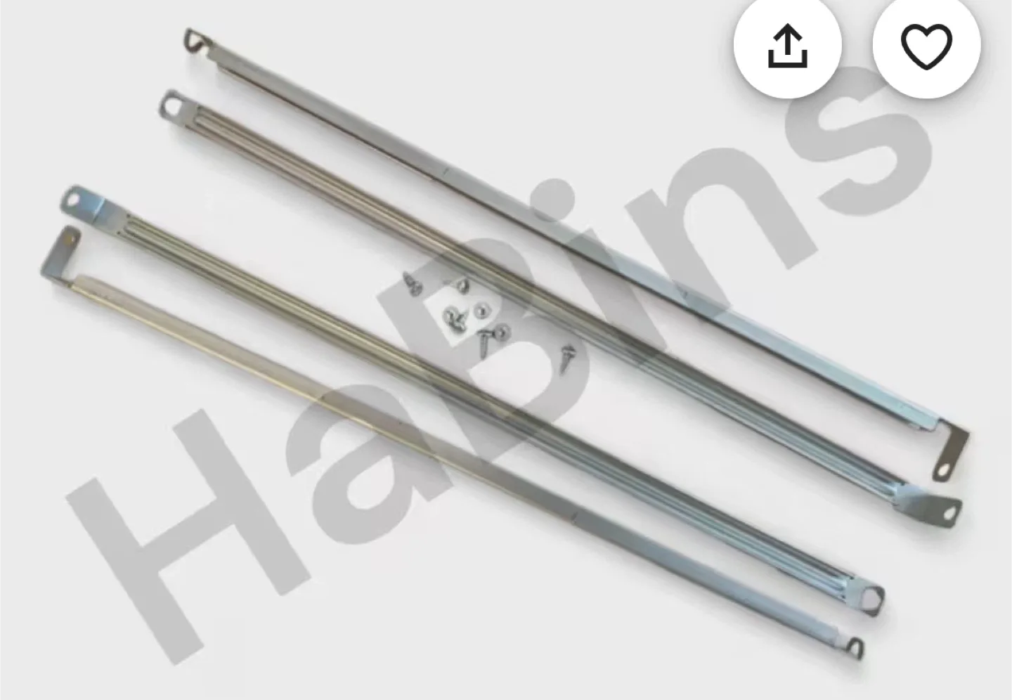 Hayins Metal Bed Frame and table Support Rails