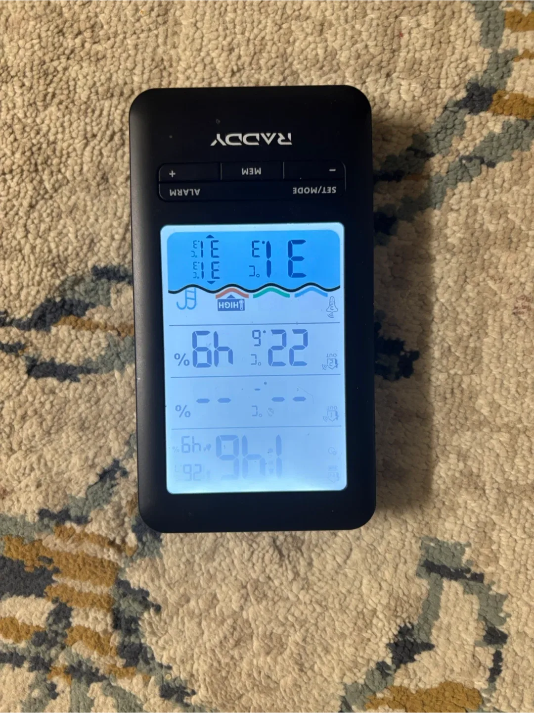 Raddy Thermometer Hygrometer