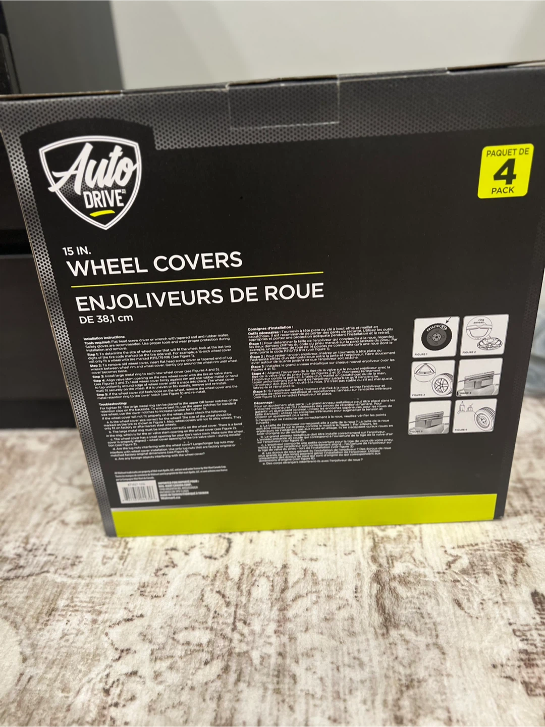 Auto Drive 15 in. Wheel Covers - New in Box! - photo 4