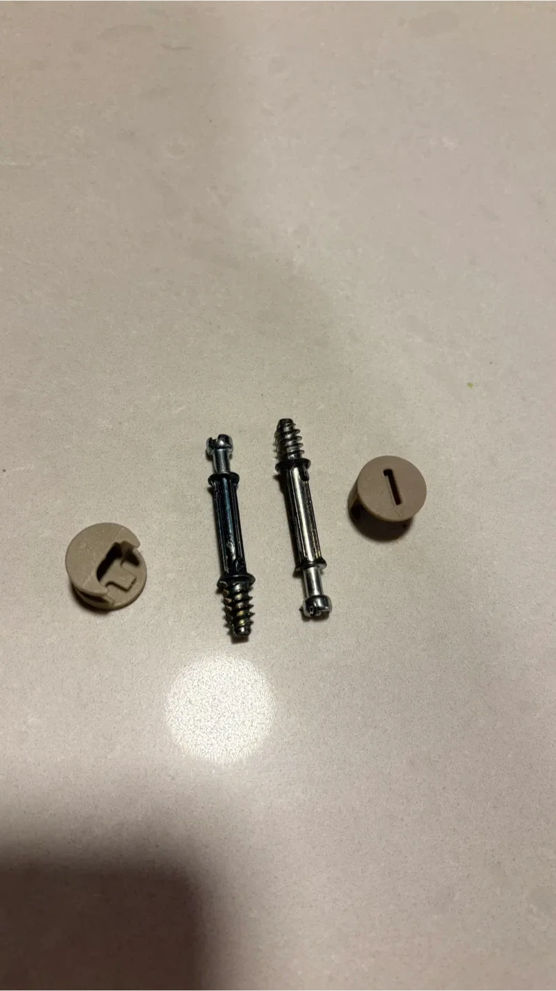 Furniture Cam Lock Screws and Dowels