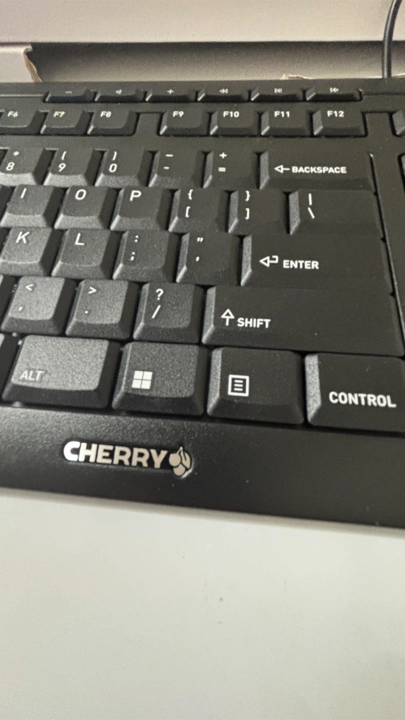Cherry Stream Corded Keyboard - Black - photo 4