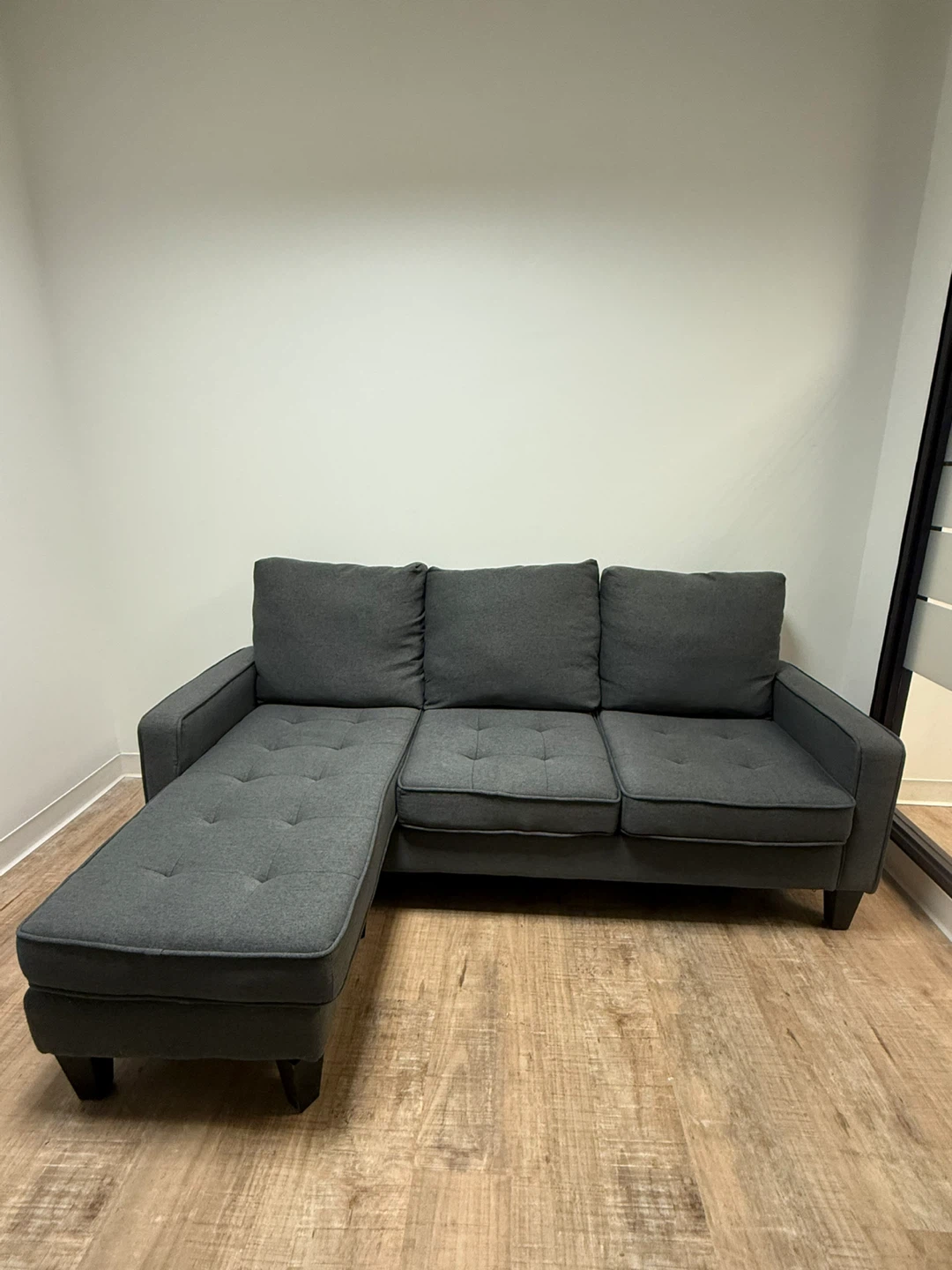 Grey Sectional Sofa - photo 3