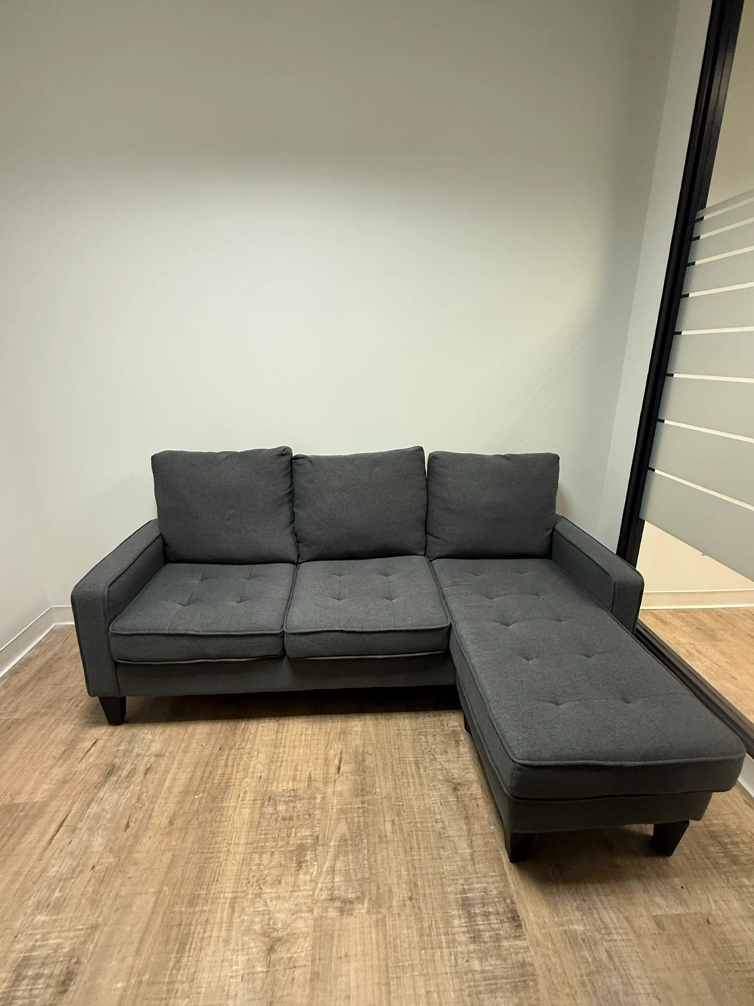 Grey Sectional Sofa - photo 4