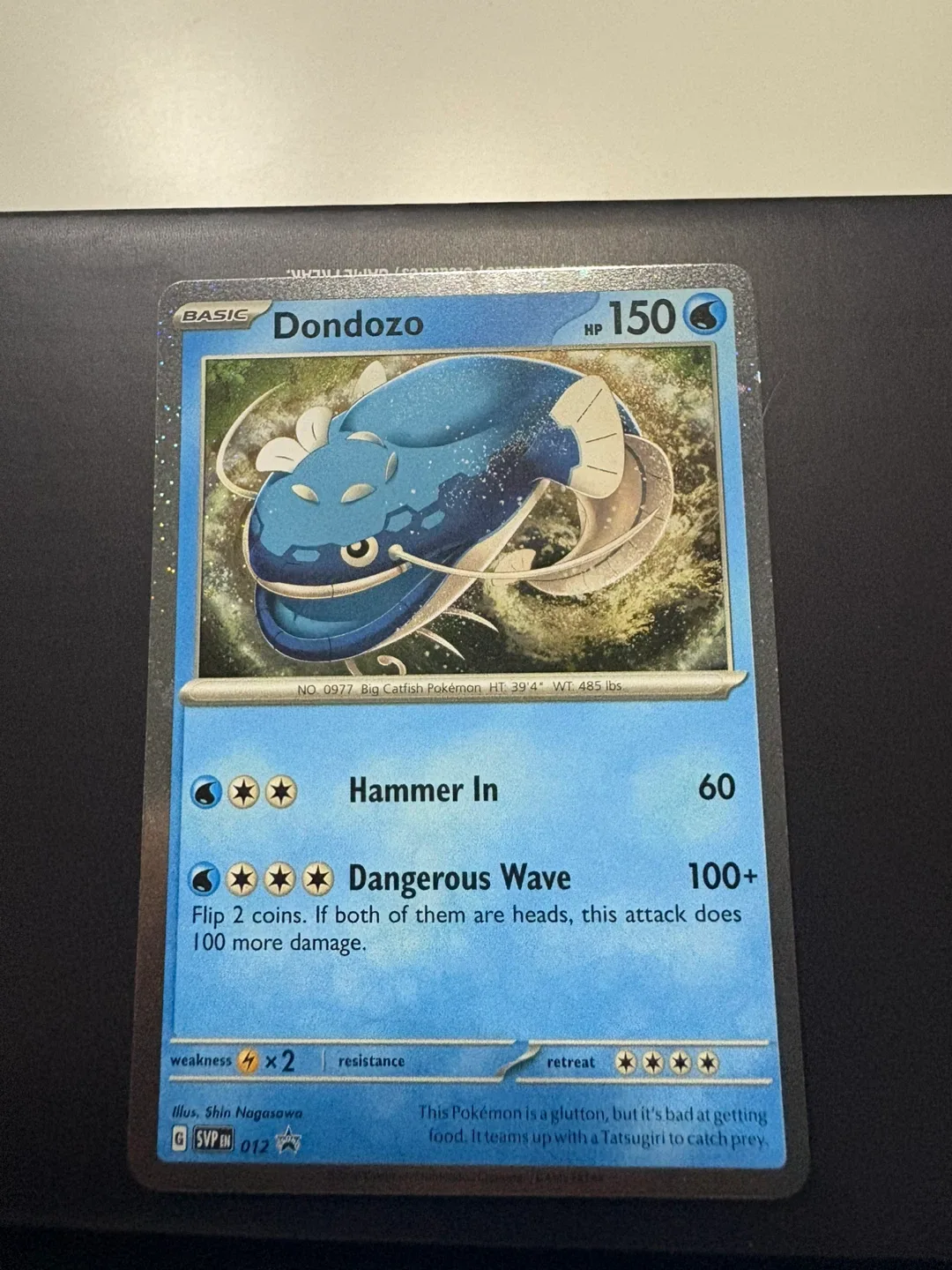 Dondozo Pokemon Card