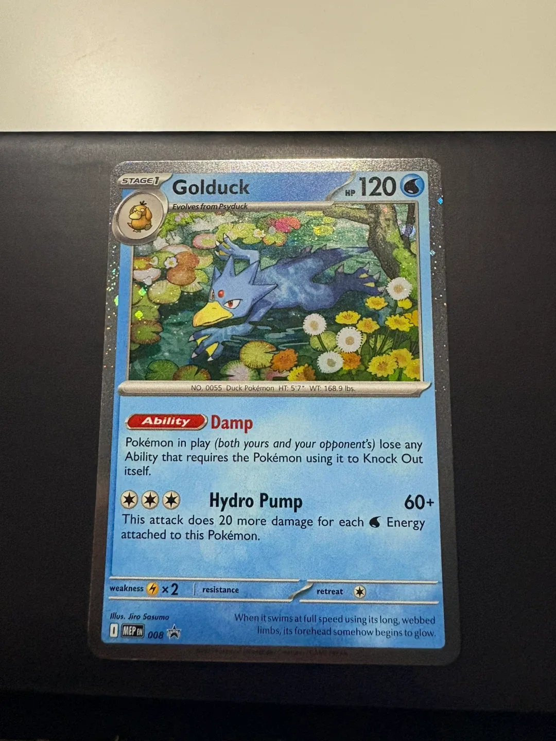 Golduck Pokémon Card