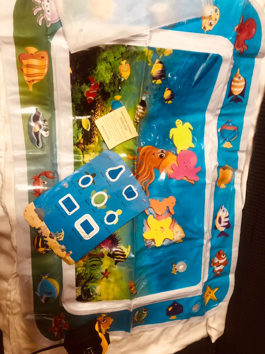 Infant Tummy Time Water Play Mat image indicator(5)