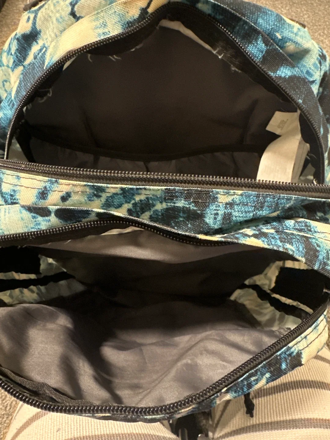 JanSport Backpack - Blue & White Pattern image indicator(2)