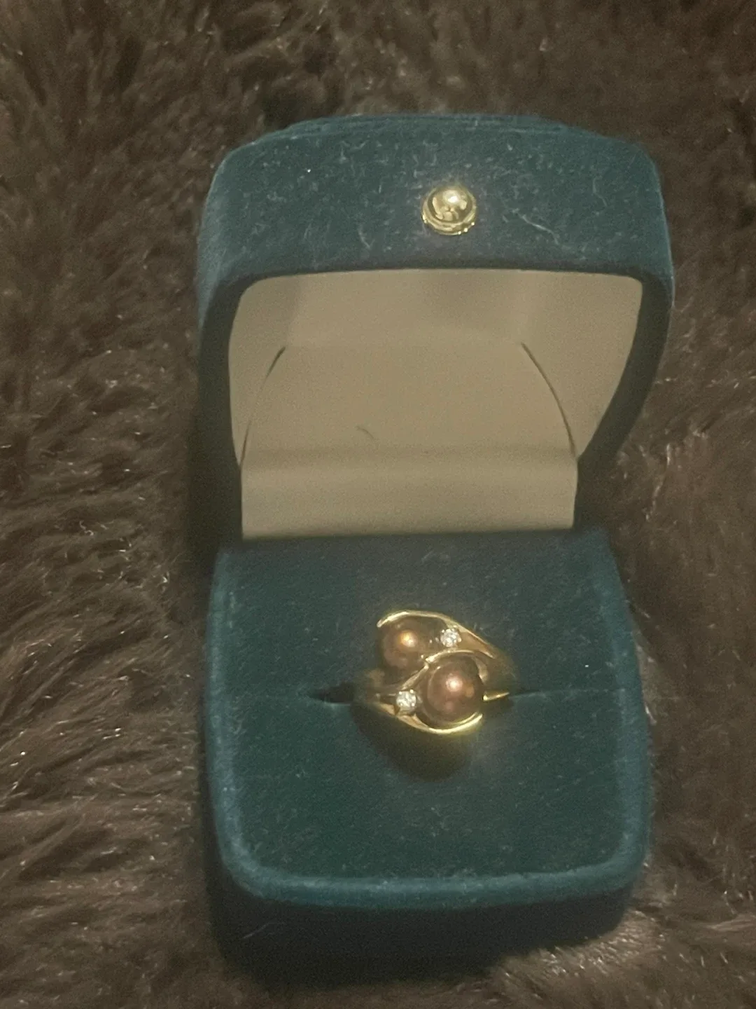 Pearl and Diamond Ring