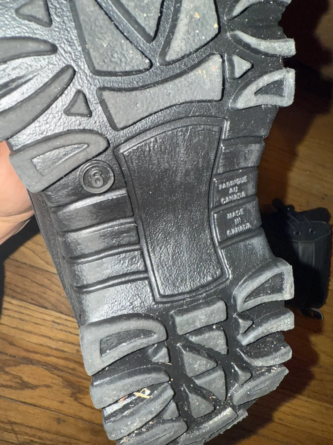 Black Winter Boots - Size 6 image indicator(3)