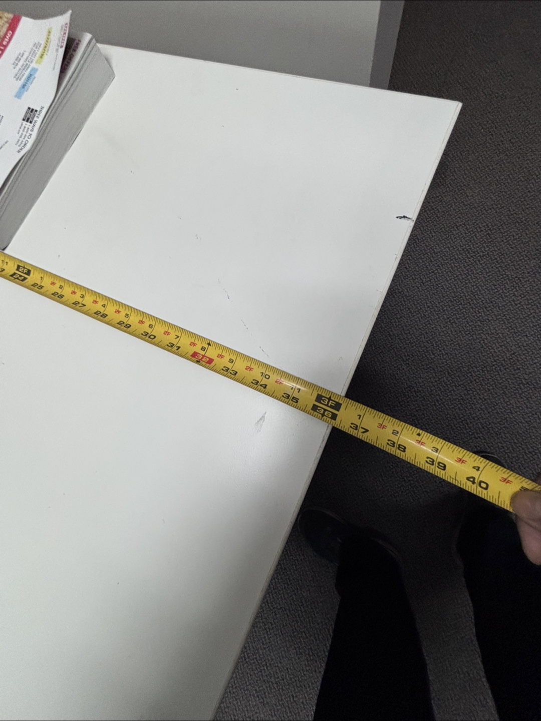 White Corner Desk - photo 3