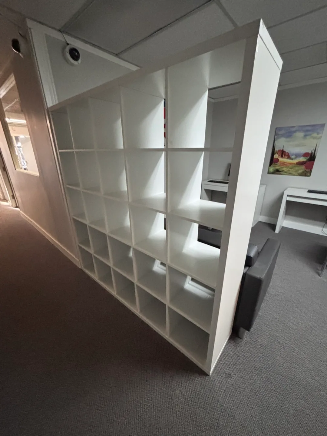 kallax White Shelving Unit