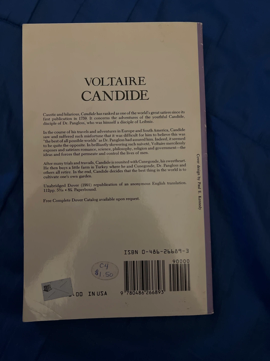 Voltaire Candide - Dover Thrift Edition - photo 3