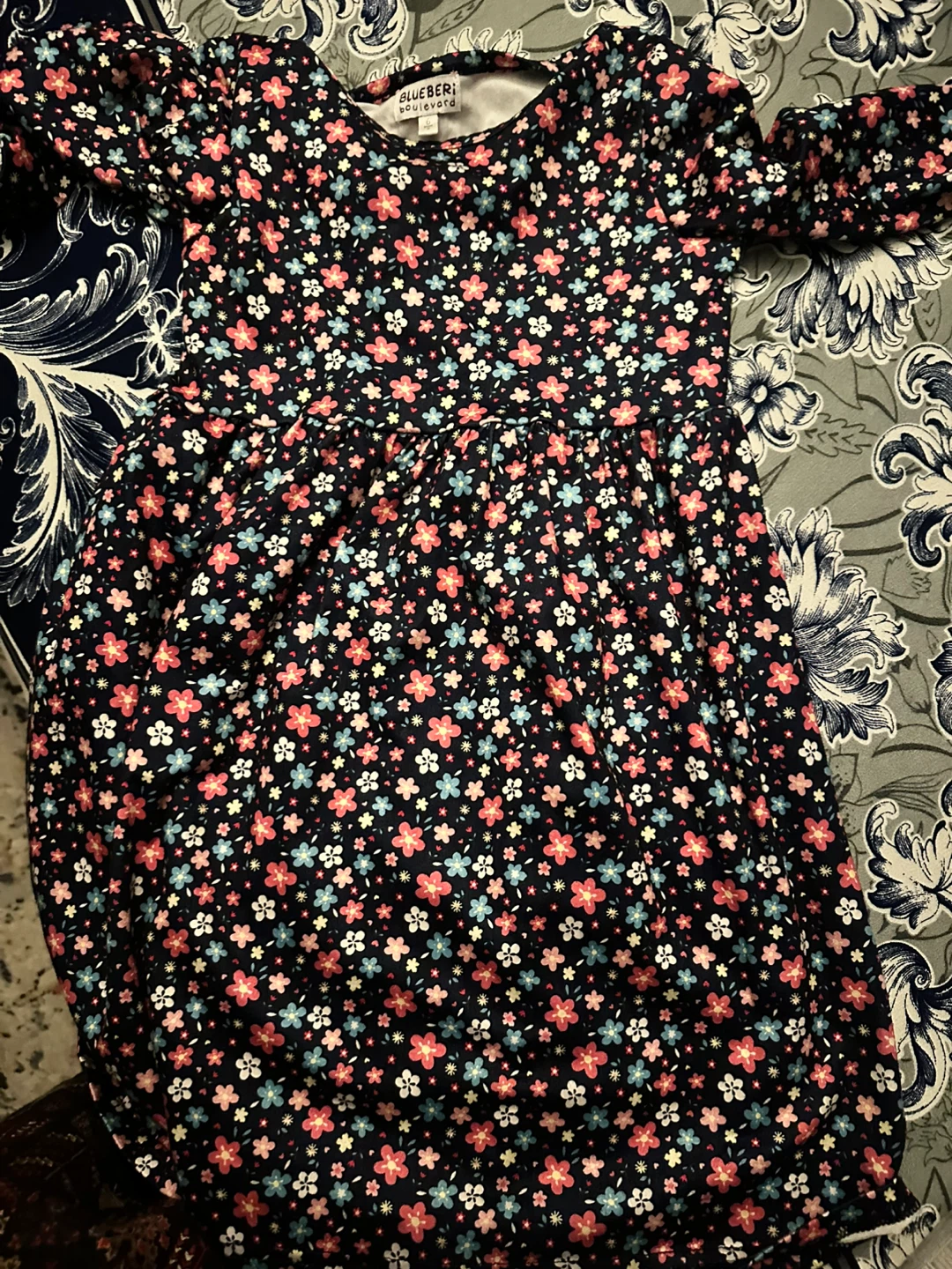 Blueberi Boulevard Floral Dress - photo 2