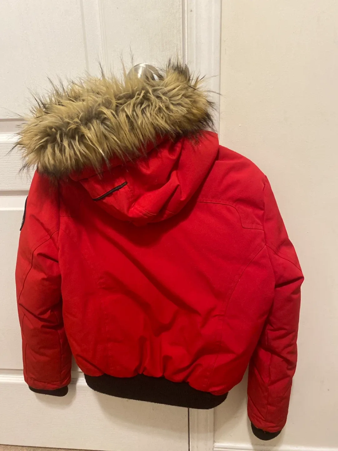 Mia Melon Red Bomber Jacket image indicator(2)