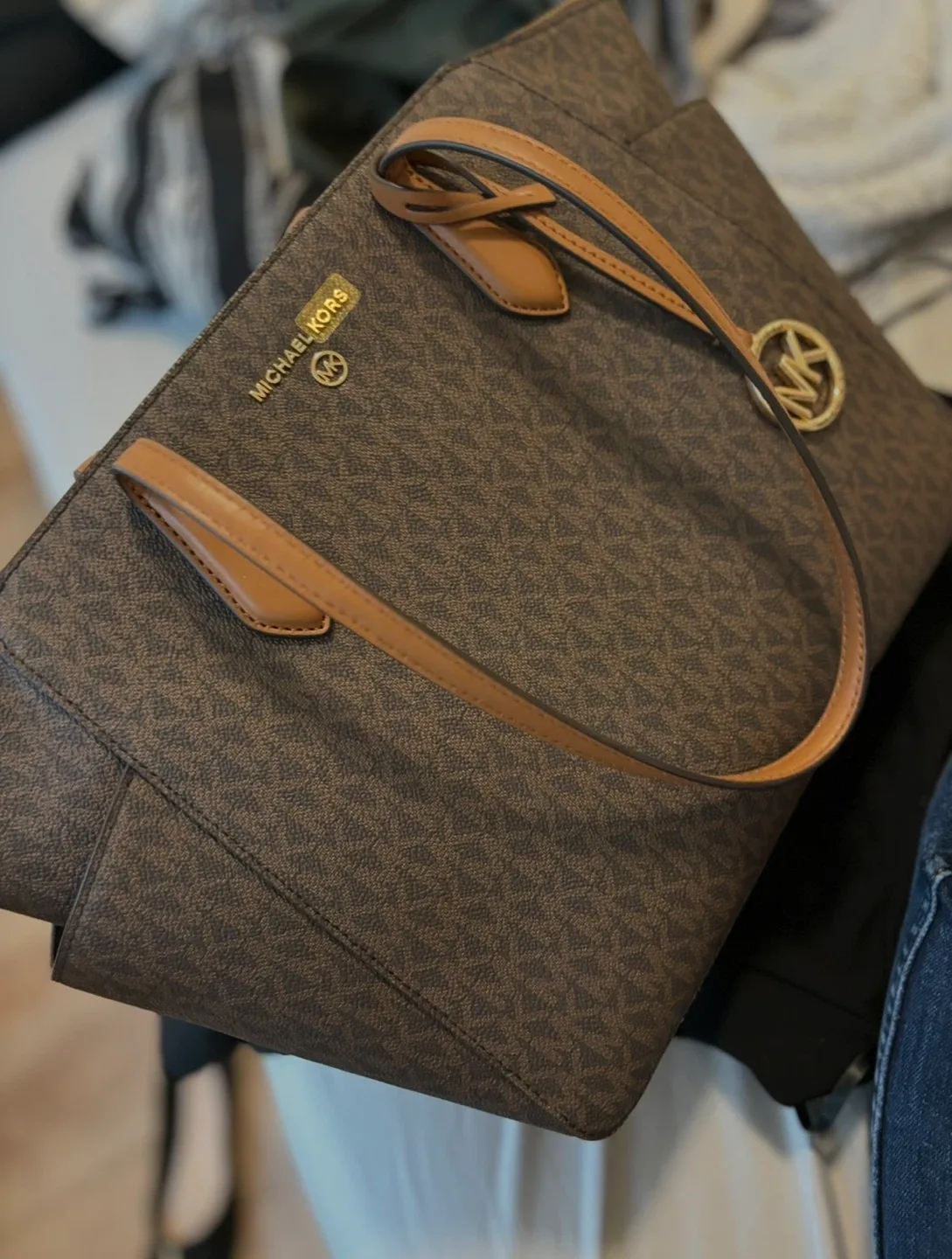 Michael Kors Tote Bag - Brown