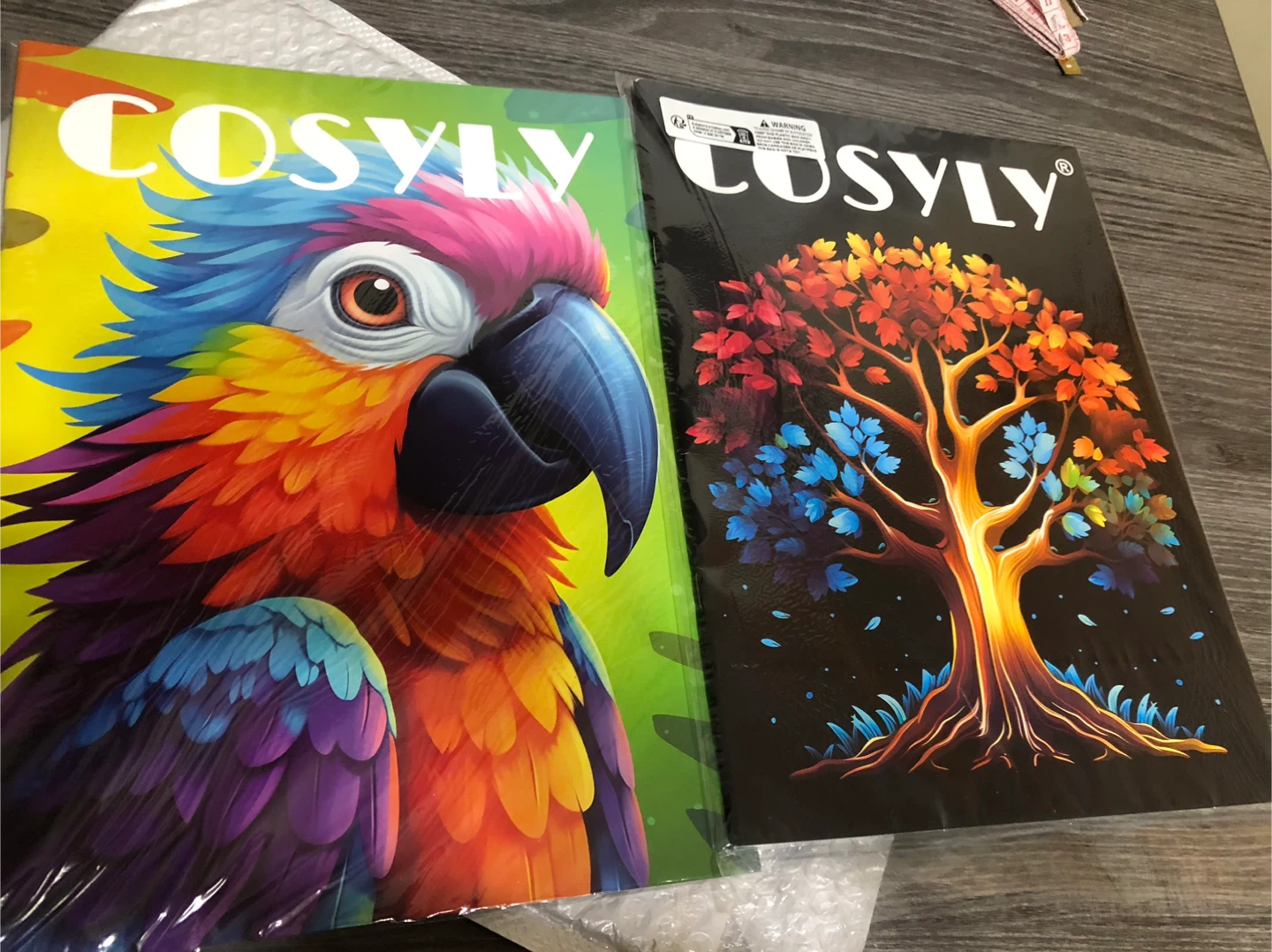 COSILY Colouring Books - Parrot & Tree - photo 2