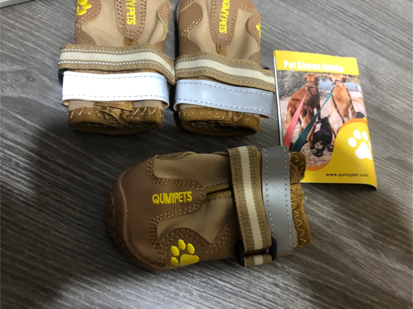 Qumy Pets Dog Boots Size 2 - Great Condition! image indicator(4)