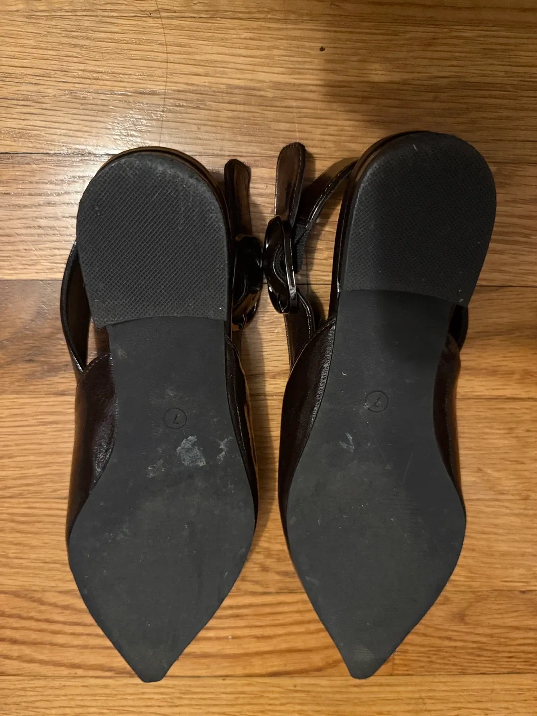 Black Slingback flats- Size 7 image indicator(2)
