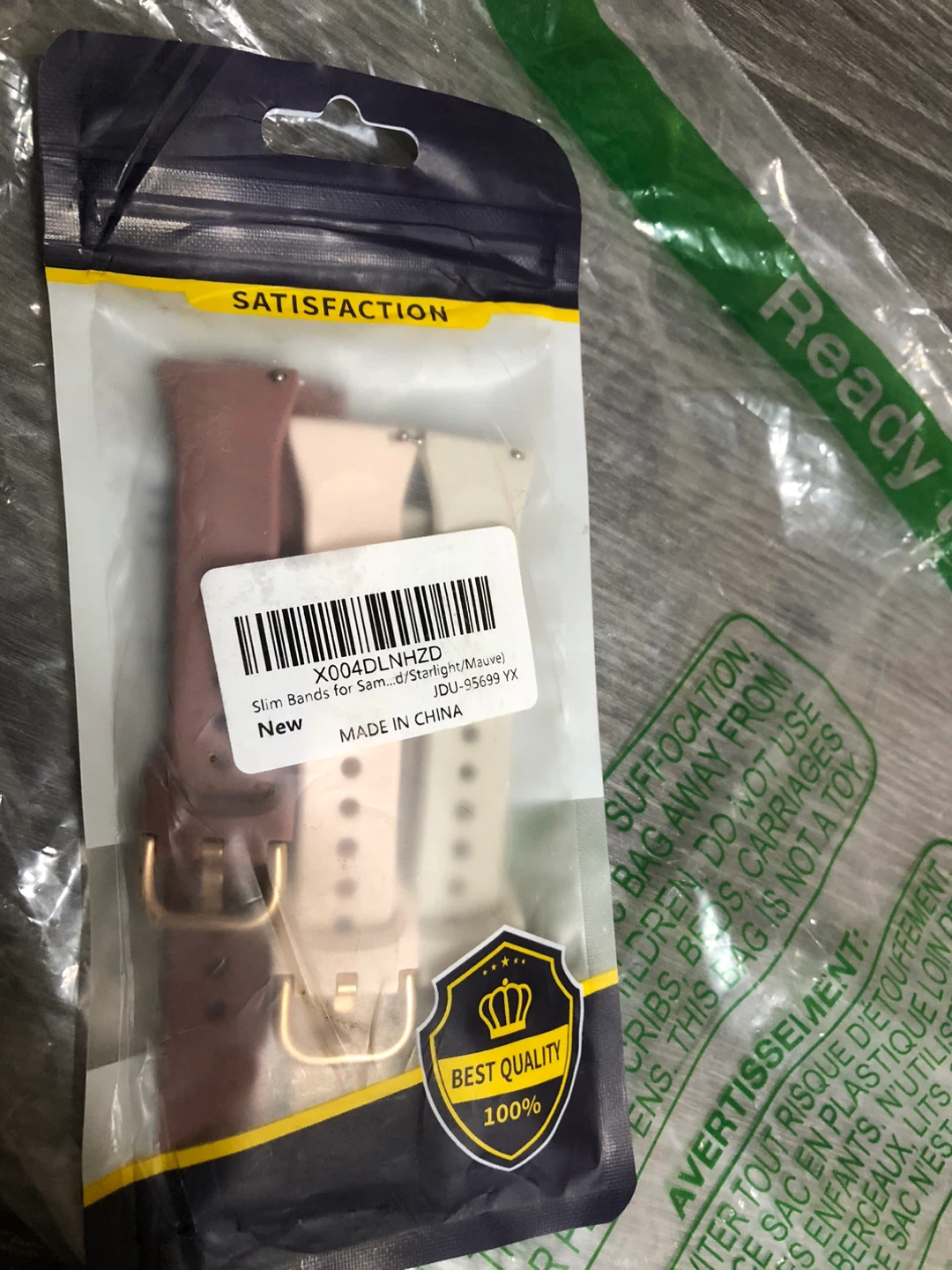 New Slim Bands for Samsung, Starlight/Mauve - photo 5